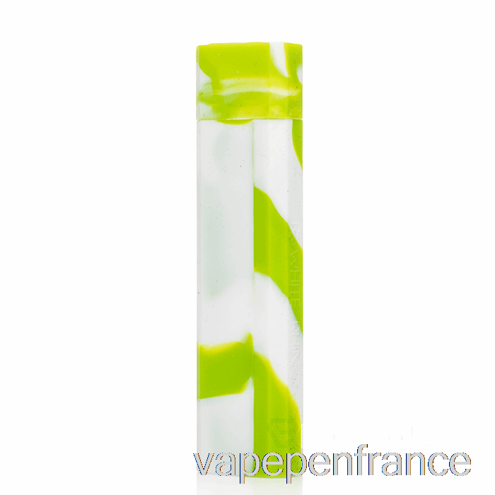 Tampon En Silicone Pour Rhinocéros Blanc [quartz] Stylo Vape Vert Blanc (lueur Uv)